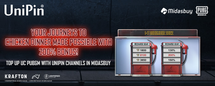 Title: Get Up To 200% Bonus UC When You Reload With Midasbuy! (MY)